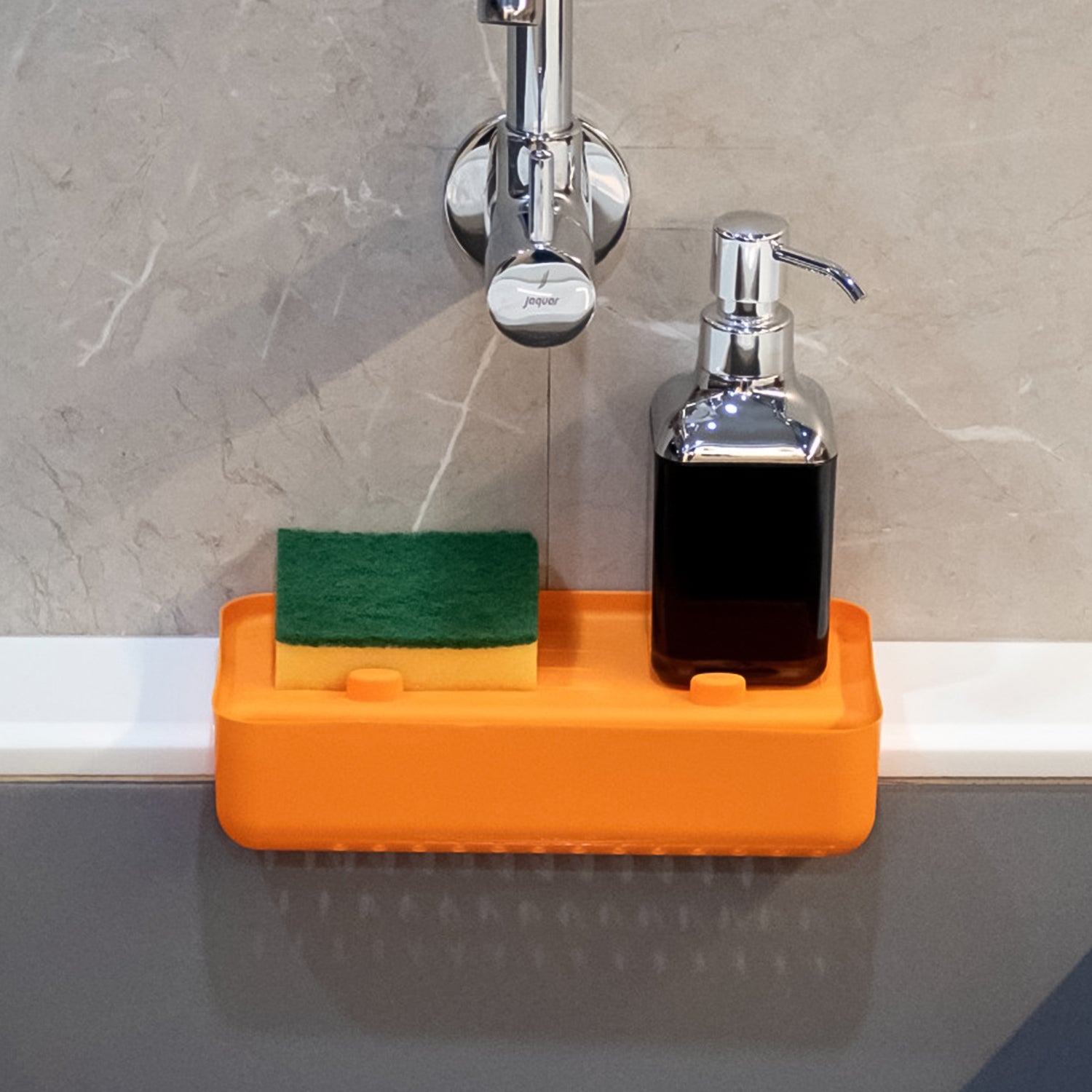 MULTI FUNCTIONAL DRAINER SHELF SINK STORAGE HOLDER Sink Colander Strainer Basket (1 Pc) MULTI FUNCTIONAL DRAINER SHELF SINK STORAGE HOLDER Sink Colander Strainer Basket (1 Pc)